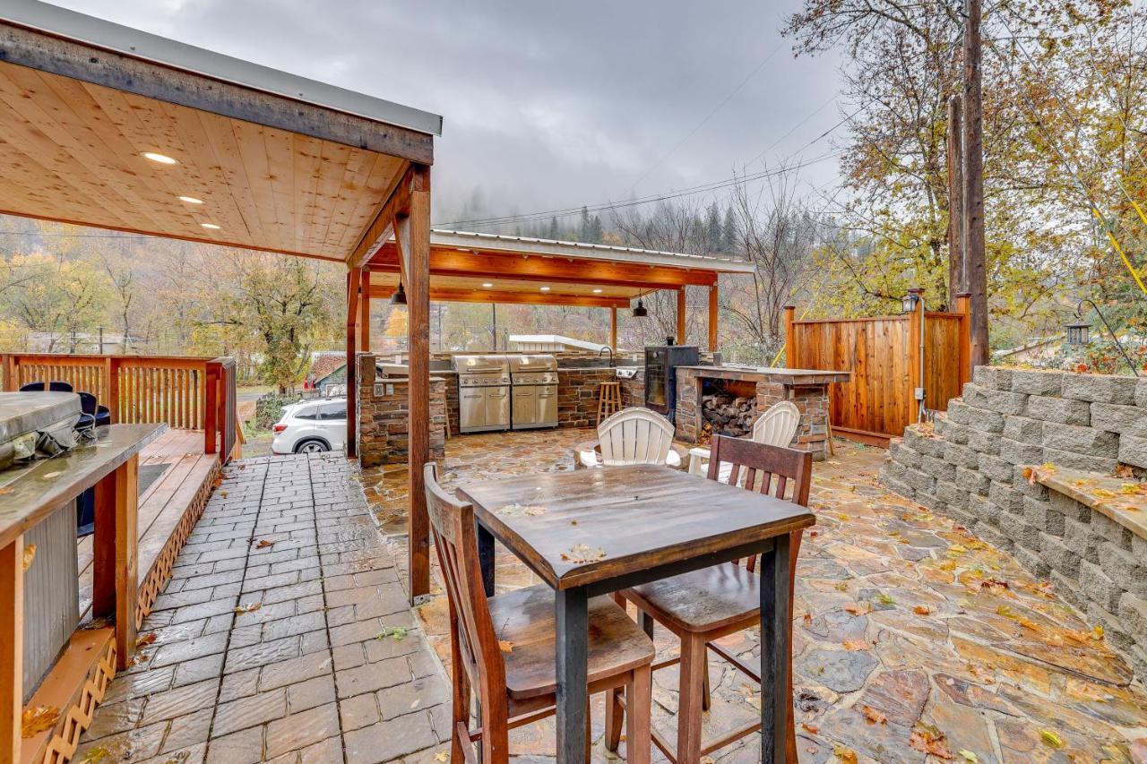 Orofino Cottage - Patio, Hot Tub And Outdoor Kitchen Exterior foto